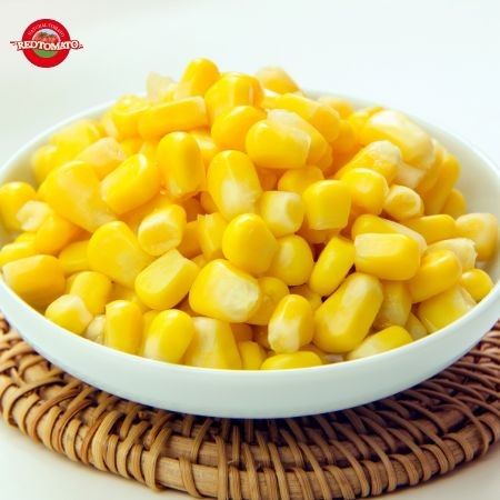 Des légumes mélangés en conserve savoureux, du maïs sucré délicieux, frais, nutritifs, 340g