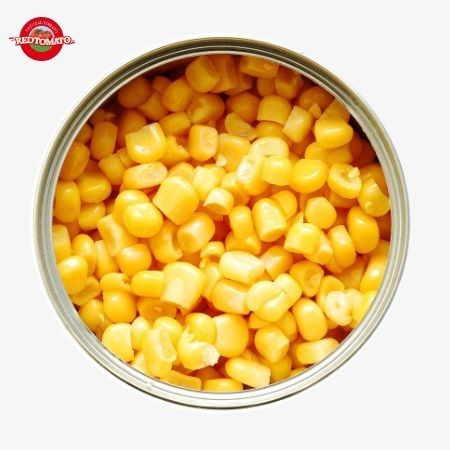 Des légumes mélangés en conserve savoureux, du maïs sucré délicieux, frais, nutritifs, 340g