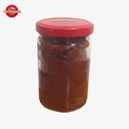 Pâte de tomate en pot sucré et aigre 250 ml saveur et couleur naturelles