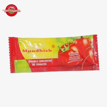Un sac de ketchup, 18 grammes de tomates naturelles pour la sauce.