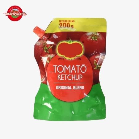Fabrique Produit OEM Sachet Ketchup 200g Condiment Pour Les Burgers Et Les Sandwiches Prix d'usine