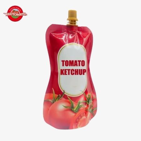 1% de Brix 210g de ketchup en sachette, saveur naturelle parfaite pour la sauce friteuse.