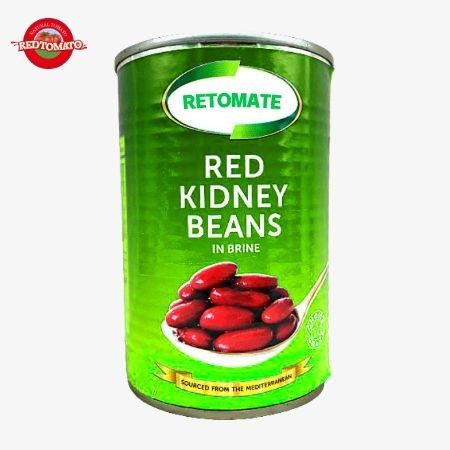Des haricots rouges en bouteille naturels en conserve 400g avec un goût savoureux délicieux