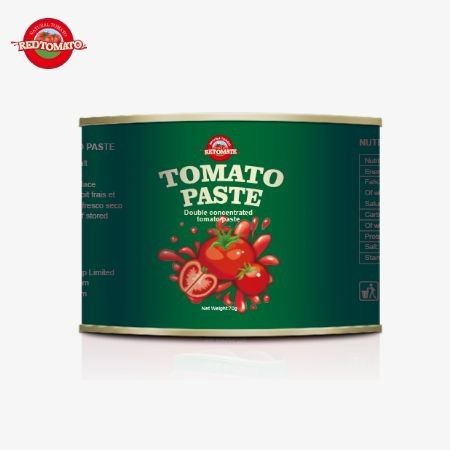 70 g de concentré de pâte de tomate en conserve à couvercle facile à ouvrir pour une expérience conviviale