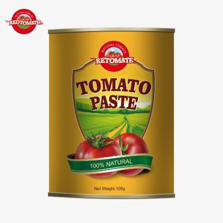 La pâte de tomate en conserve de 198g est conforme à l'ISO HACCP et à la BRC Food FDA