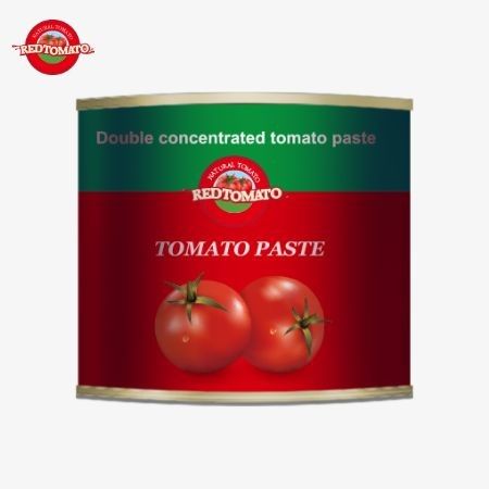 210g de pâte de tomate en conserve répond aux normes mondialement reconnues en matière de sécurité alimentaire, y compris FDA ISO HACCP et BRC