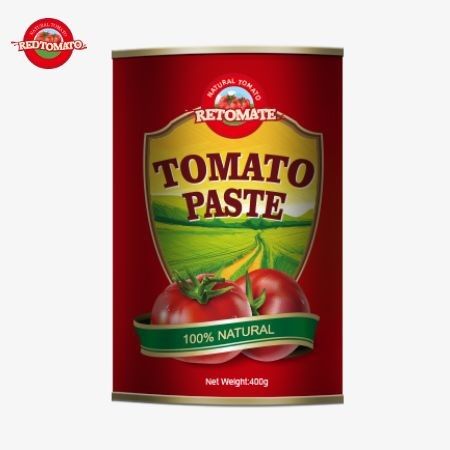 La conformité avec le contrôle de qualité strict ISO HACCP BRC et les directives de la FDA est assurée dans chaque pâte de tomate 400g