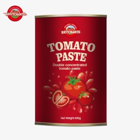 La pâte de tomate en conserve de 400 g respecte des normes de production rigoureuses certifiées par les directives ISO