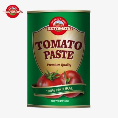 Les conserves de pâte de tomate de 425 g respectent les normes mondiales établies par les règlements ISO HACCP BRC et FDA