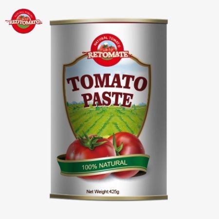 La pâte de tomate en conserve de 425g répond aux normes mondiales établies par le règlement ISO HACCP BRC et FDA