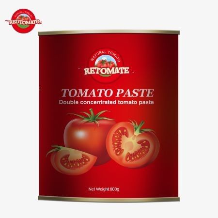 Notre pâte de tomates en conserve de 800 g est strictement conforme aux normes internationales de qualité et de sécurité.