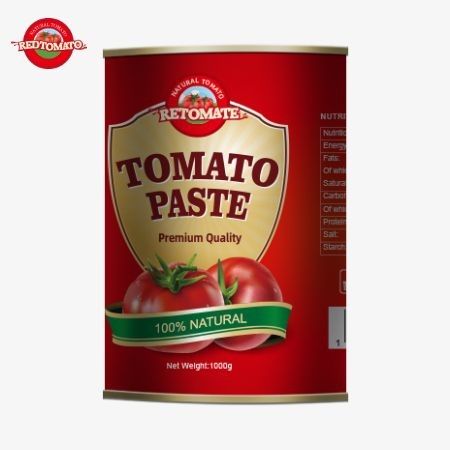 Une pâte de tomate en conserve de 1000 g de qualité supérieure à des prix avantageux offrant des services OEM sur mesure