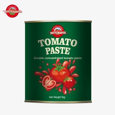 Notre pâte de tomate en conserve de 3 kg répond aux normes de production établies par ISO HACCP BRC et FDA
