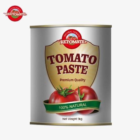 La pâte de tomate en conserve est conforme aux normes de production ISO HACCP BRC et FDA