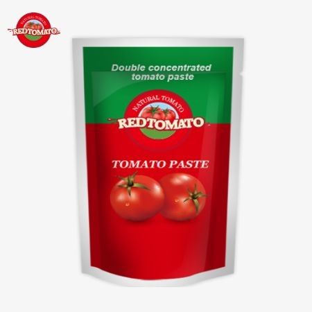 Sacoche de pâte de tomate double concentrée, 80 g, pureté allant de 30% à 100%