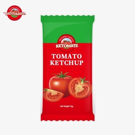 10 grammes de ketchup au goût sucré et pur naturel