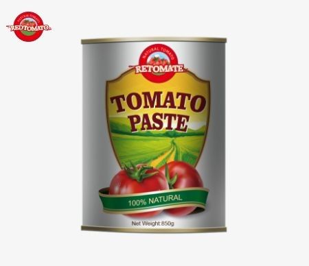 850 g de pâte de tomate en conserve pour améliorer le profil de saveur des soupes et ragoûts