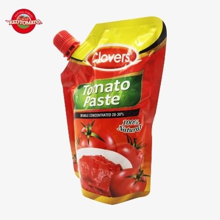 Clous de girofle 340g Sachet à bec verseur vertical Concentré de tomate double Brix 28–30% Personnalisable Avec la même qualité