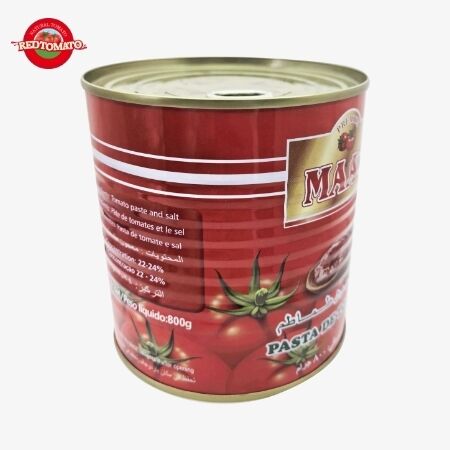 MAAN 800g Double Concentrate Canned Tomato Paste (Brix 22–24%) – Fully Customizable Branding Options