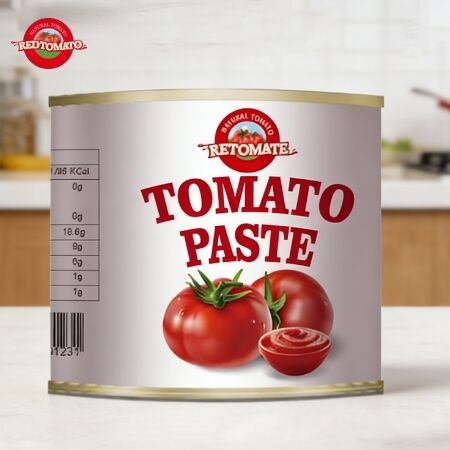 210g de pâte de tomate en conserve répond aux normes mondialement reconnues de sécurité alimentaire FDA ISO HACCP BRC