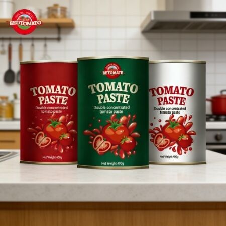 La Chine fournit 400g de pâte de tomate en conserve, qui respecte rigoureusement les normes mondiales de sécurité alimentaire
