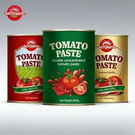 Notre concentré de tomate en conserve de 800g respecte les normes de qualité mondiales établies par l'ISO, le HACCP, le BRC et la FDA