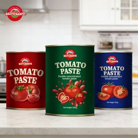 Pâte de tomate en conserve de 1000 g de haute qualité à triple concentration et certifiée ISO, HACCP, BRC, FDA