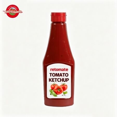 Ketchup en bouteille de 340 g à saveur aigre-douce - Condiment ketchup aux tomates certifié ISO