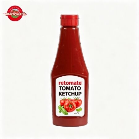 Ketchup en bouteille de 340 g au goût aigre-doux - Condiment certifié ISO pour chaque repas