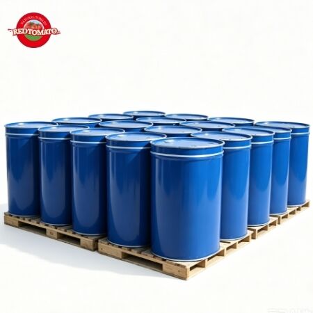 Nouvelle récolte pâte de tomate à froid 28-30% Brix Double concentré 100% pur paquet de tambour du Xinjiang