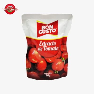 70 g de pâte de tomate en sachette douce et aigre concentrée