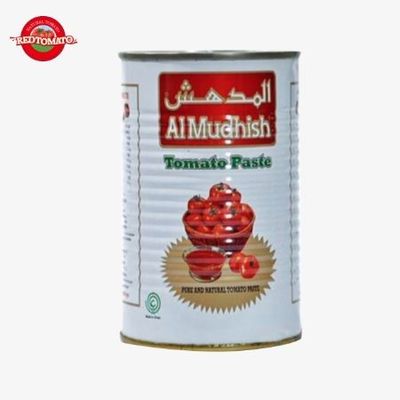 Pas d'additifs Pâte de tomate en conserve 4500g entièrement naturelle 30%-100% de pureté