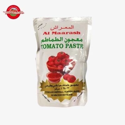 56 g de pâte de tomate en sachette en poche tripla concentrée 30% à 100% de pureté