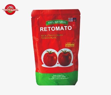 Pâte de tomate concentrée triple 100g Stand Up Sachet 30% à 100% de pureté