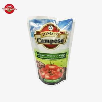 250g de pâte de tomate dans une poche, douce et aigre, 30% à 100% de pureté.