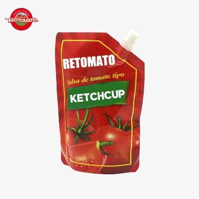 Sachet de ketchup 140g goût sucré et aigre saveur naturelle pure