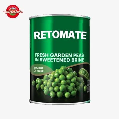 3 kg de pois verts en conserve en saumure Certificat ISO avec un goût savoureux délicieux