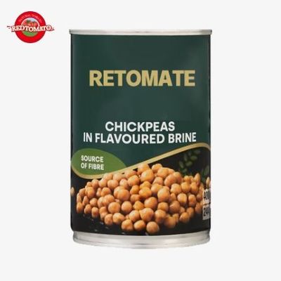 Des haricots en conserve délicieux et savoureux 400g de pois chiches en saumure