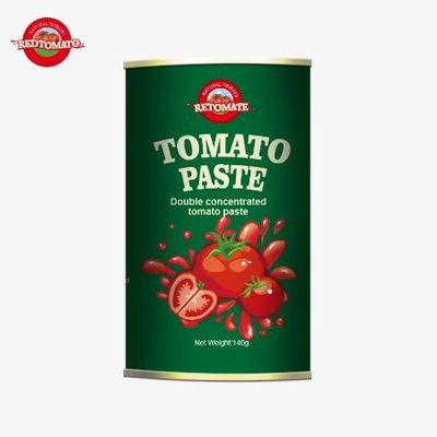 140g de pâte de tomate en conserve, présentant une qualité supérieure