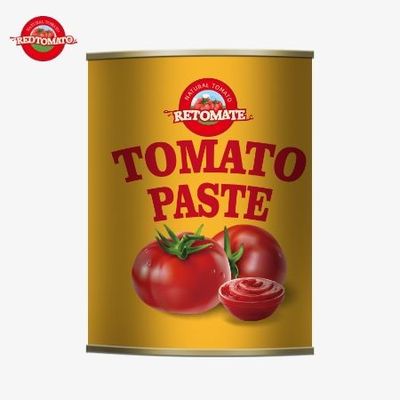 La pâte de tomate en conserve de 198 g est conforme aux normes ISO HACCP et BRC reconnues par la FDA