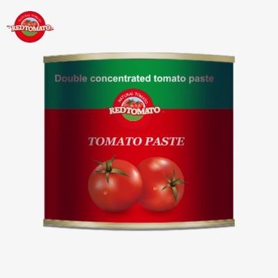 210g de pâte de tomate en conserve répond aux normes mondialement reconnues en matière de sécurité alimentaire, y compris FDA ISO HACCP et BRC