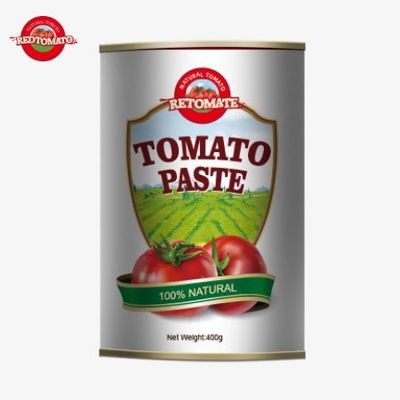 Certifié conforme aux normes ISO HACCP BRC et FDA Notre pâte de tomate de 400 g