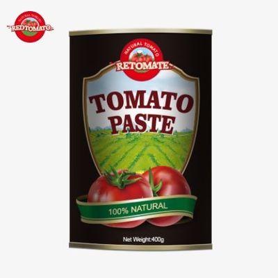 Notre pâte de tomates de 400 g est strictement conforme aux normes internationales de sécurité alimentaire.