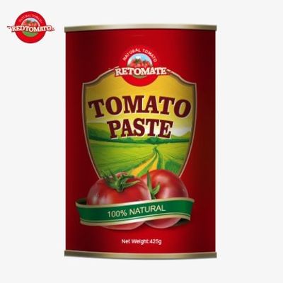 La pâte de tomate en conserve de 425 g est conforme aux normes mondiales établies par les réglementations ISO HACCP BRC et FDA