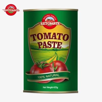 La pâte de tomate en conserve de 425 g est conforme aux normes mondiales établies par les réglementations ISO HACCP BRC et FDA