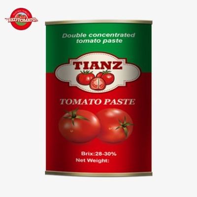 Fabricant de pâte de tomate de haute qualité en boîtes d'étain 1000g