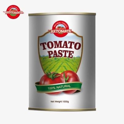 Fabricant de boîtes d'étain vides de 1000 g pour l'emballage de pâte de tomate en conserve