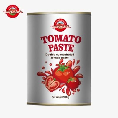 Fabricant spécialisé dans les boîtes d'étain de 1000 g pour emballer la pâte de tomate