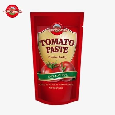 Certificat de la FDA pour la pâte de tomate double concentrée 200 g en sachet debout