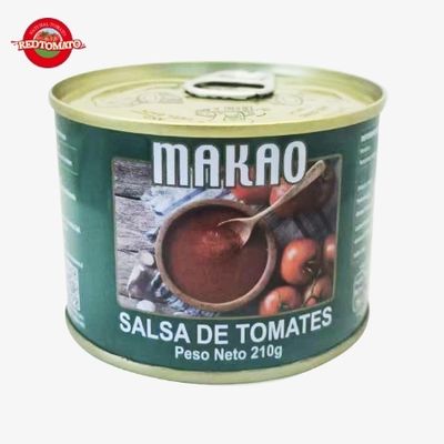 MAKAO 210g Salsa en conserve de tomates Brix9-11%